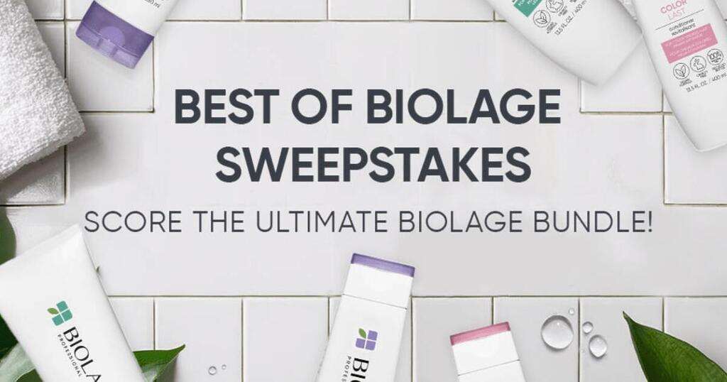 Best Of Biolage Sweepstakes