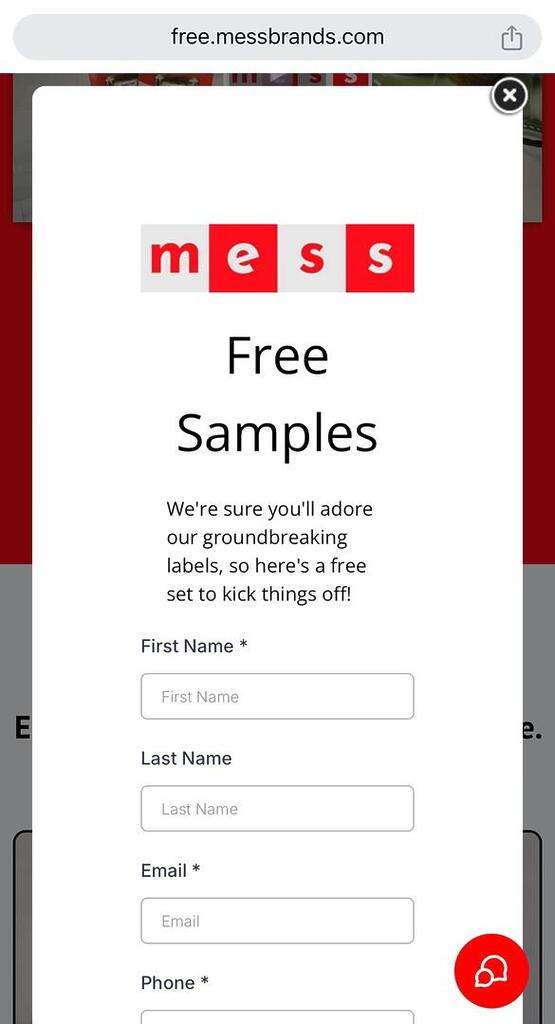 Hurry! Free 50-Pack Of Mess Dissolvable Labels!