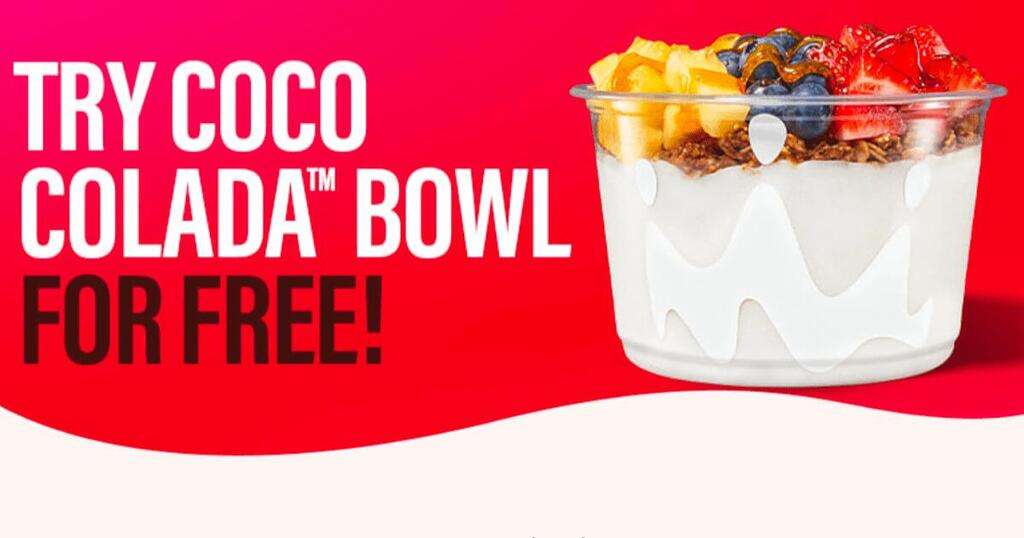 Free 4Oz Coco Colada Smoothie Bowl At Smoothie King – Today Only!