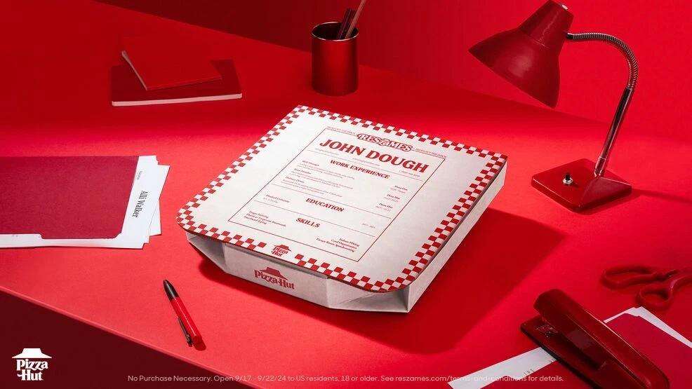 Free Resume Advertising From Pizza Hut! (Yes, This Is Real!)