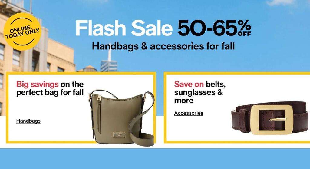 Macy’s Flash Sale On Handbags And Accessories – Up To 65% Off!