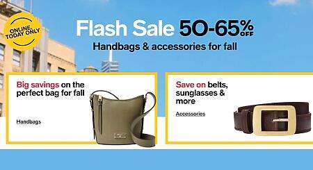 Macy’s Flash Sale On Handbags And Accessories – Up To 65% Off!