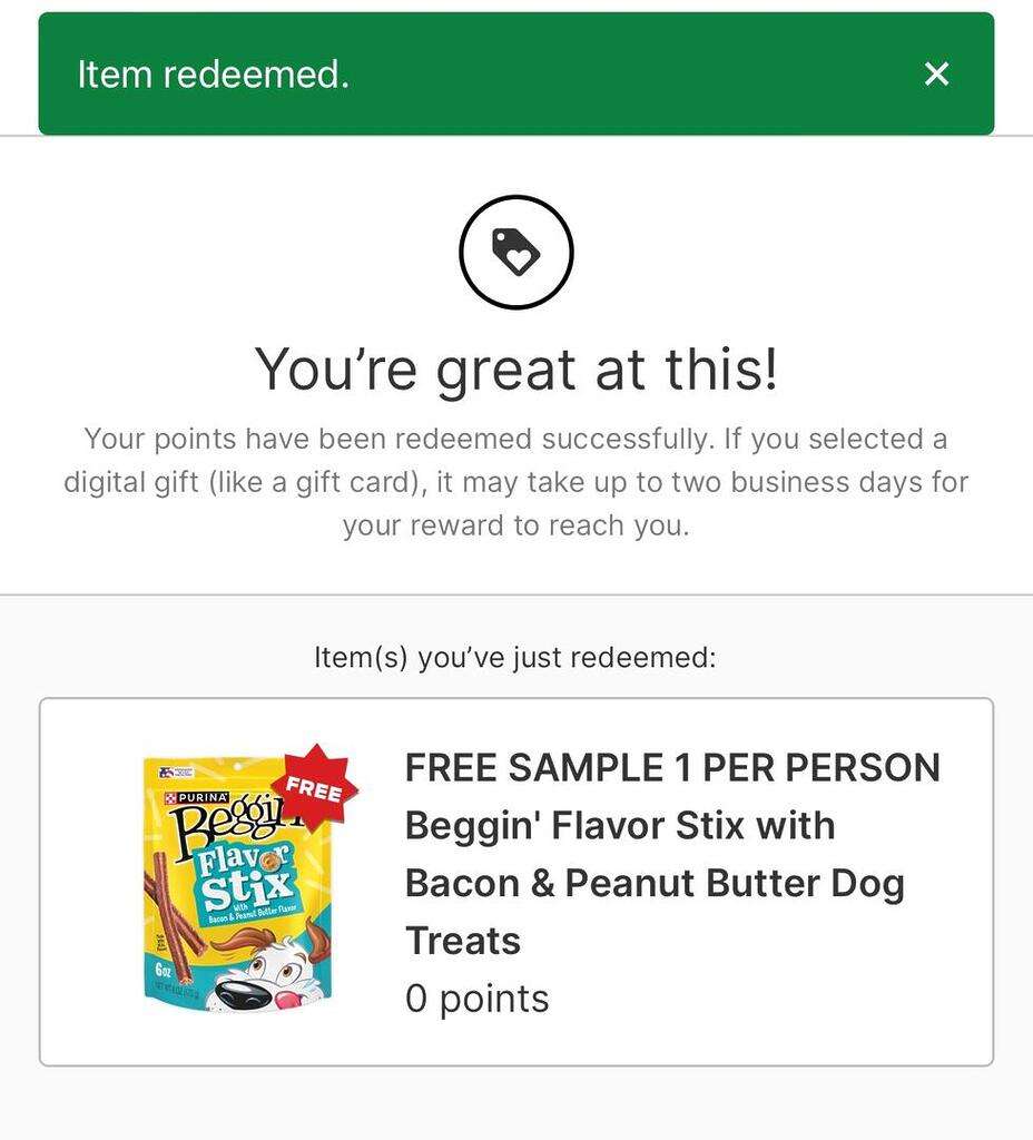 Free Bag Of Beggin’ Flavor Stix With Bacon And Peanut Butter Dog Treats!