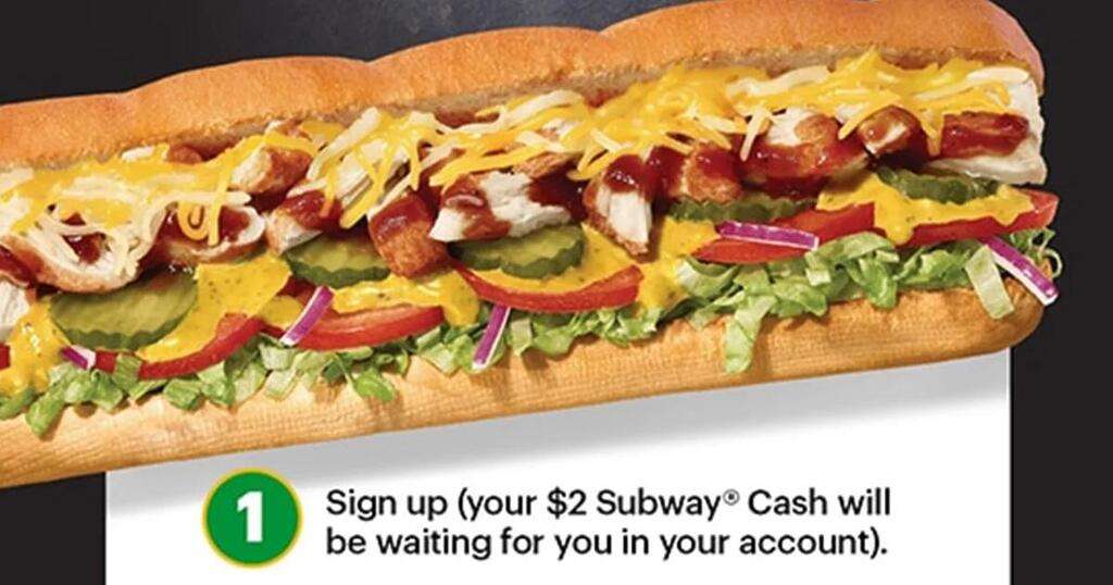 Free $2 Subway Cash, $6.99 Footlongs And Bogo Deals At Subway!