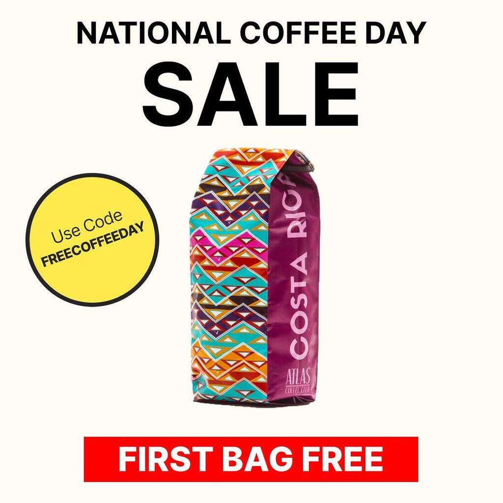 Free Bag Of Coffee Or Coffee Pods Form Atlas Coffee For National Coffee Day!