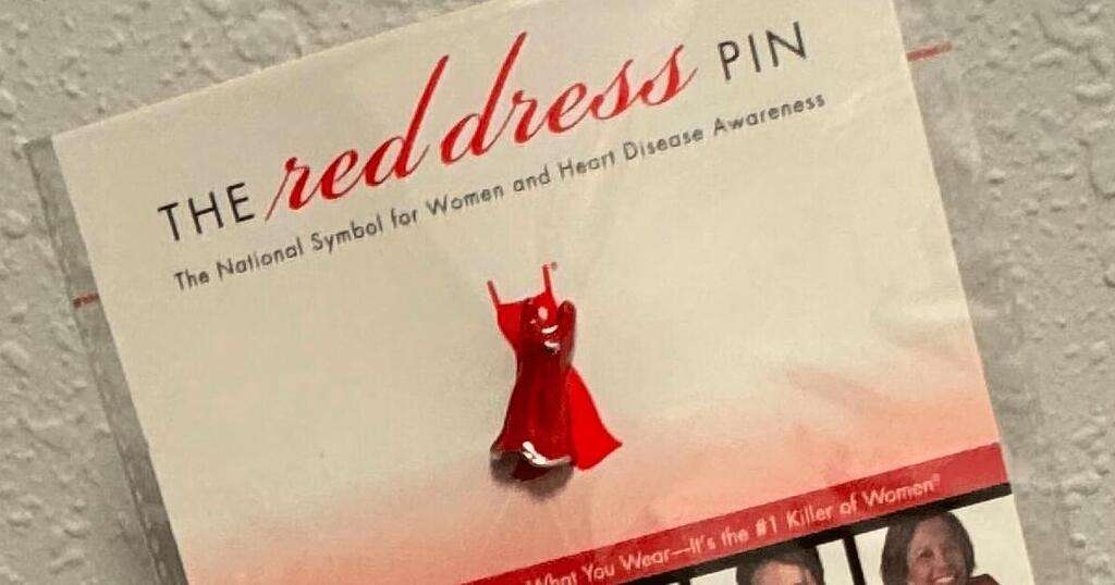 Free Red Dress Pin W/Free Shipping