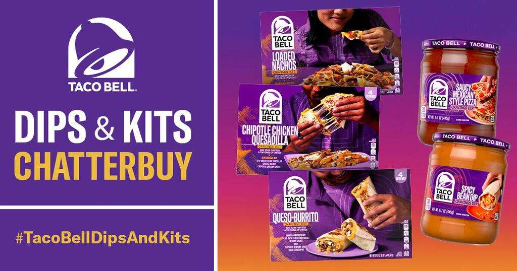 Get A Free Taco Bell Dips &Amp; Kits Chatterbuy From Ripple Street