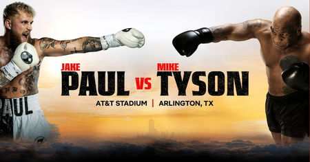 Win A Trip To Watch Jake Paul Vs. Mike Tyson Fight Live In Texas!