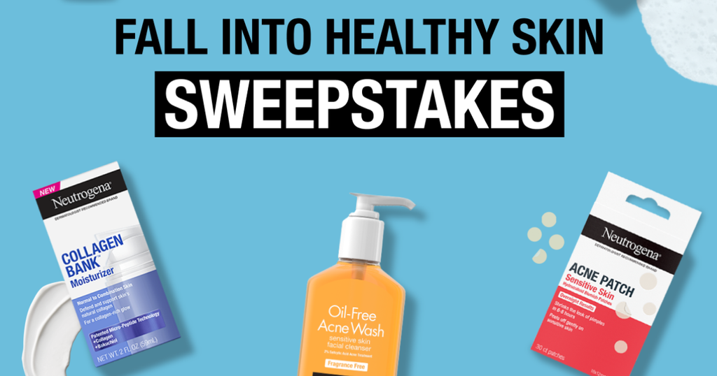 Enter The Neutrogena Fall Into Healthy Skin Sweepstakes – Win A Healthy Skin Prize Pack!