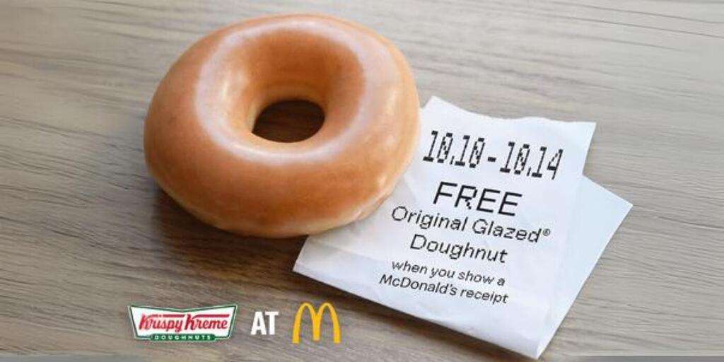 Free Original Glazed Doughnut At Krispy Kreme (Last Day)