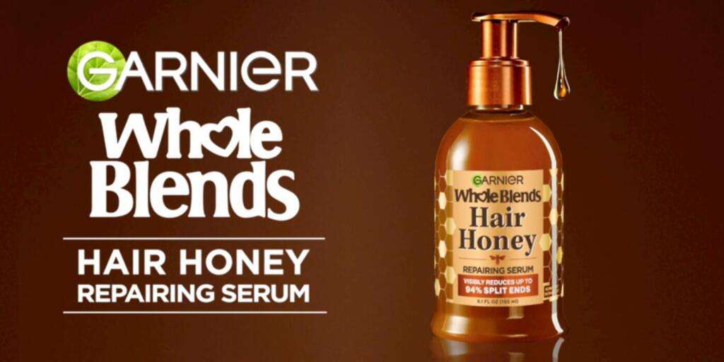 Free Garnier Whole Blends Honey Repairing Serum Sample