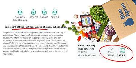 Blue Apron Flash Sale — Get 50% Off Your First 4 Orders + Free Shipping