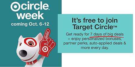 Get Ready To Save Big! Target Circle Week Returns — Ends October 12Th!