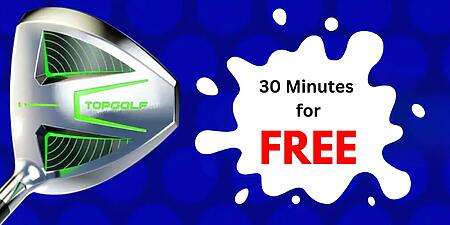 Get Free 30 Minutes Of Topgolf Freeplay And A Lifetime Membership!