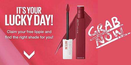 Free Maybelline New York Super Stay Matte Ink Lipstick Sample