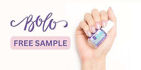 Essie Is Offering A Free Bottle Of Hard To Resist Advanced Nail Strengthener Through A Sponsored Ad On Social Media.