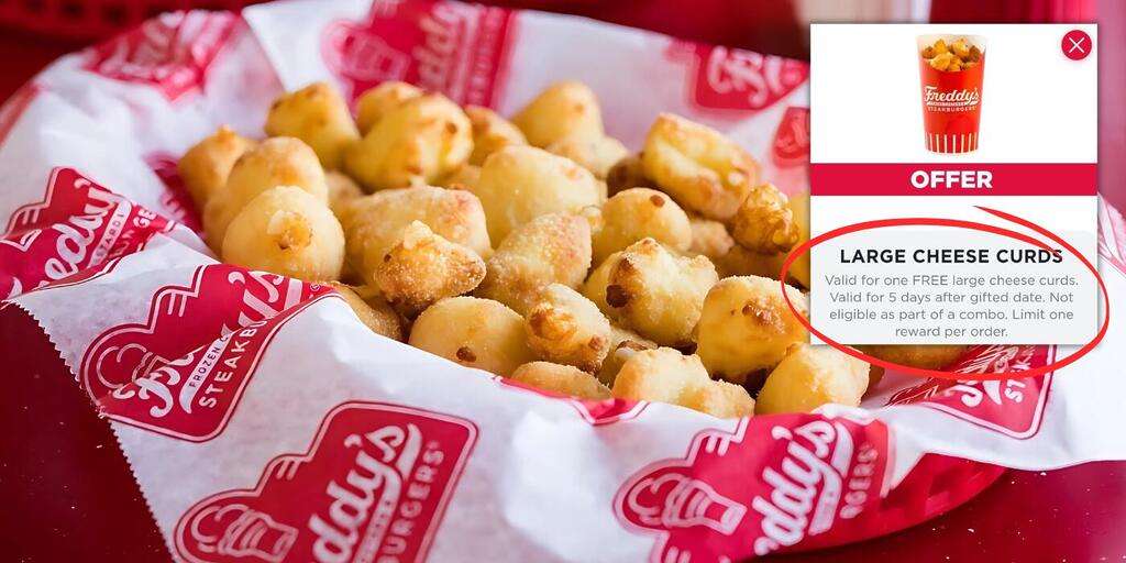 Free Regular Cheese Curd At Freddy’s For National Cheese Curd Day – Today October 15Th