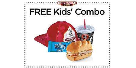 Free Kids Combo At Firehouse Subs When Your Kid Wears A Halloween Costume!