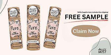 Free Valley Mist Pure Lip Balm – Includes Free Shipping