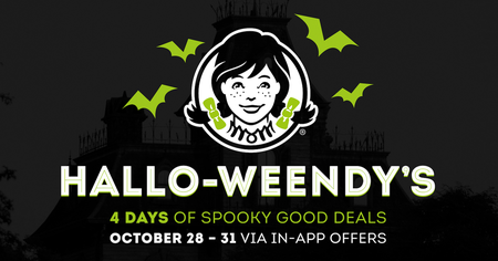 Hallo-Weendy’s Freebies And Deals At Wendy’s – Starts October 28Th!