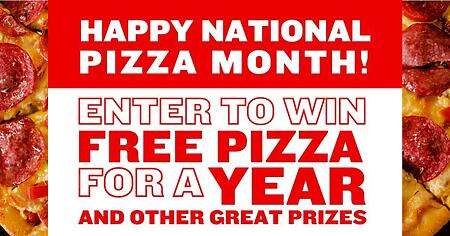 Are You A Pizza Lover? Here’s Your Chance To Win Free Pizza For A Year From Hunt Brothers Pizza! Enter Their “Free Pizza For A Year” Sweepstakes For A Shot At Winning A $650 Gift Card, Which Will Cover A Year’s Worth Of Delicious Pizza. Plus, You’ll Score Some Cool Hunt Brothers Pizza Merchandise And Apparel.