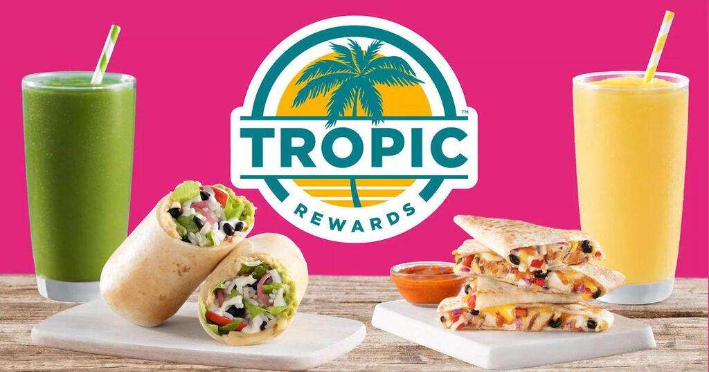 Free Smoothie At Tropical Smoothie Cafe By Joining Tropic Rewards!