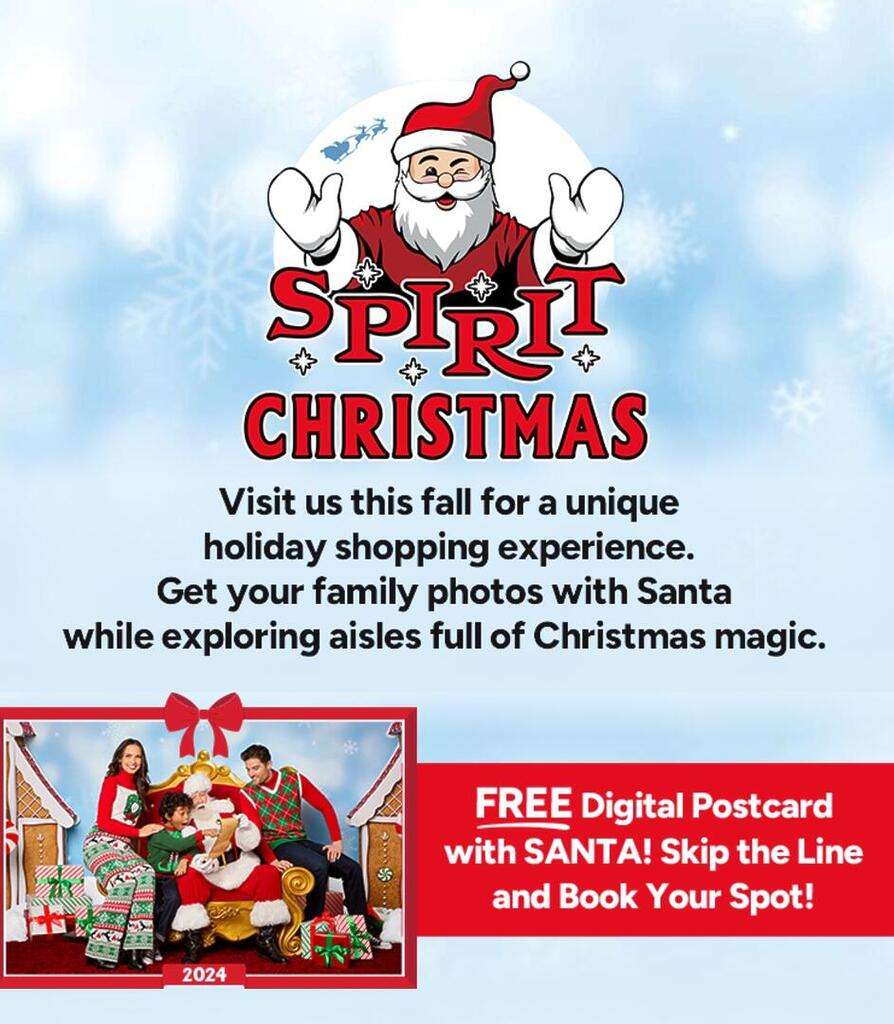 Free Digital Postcard With Santa From Spirit Halloween