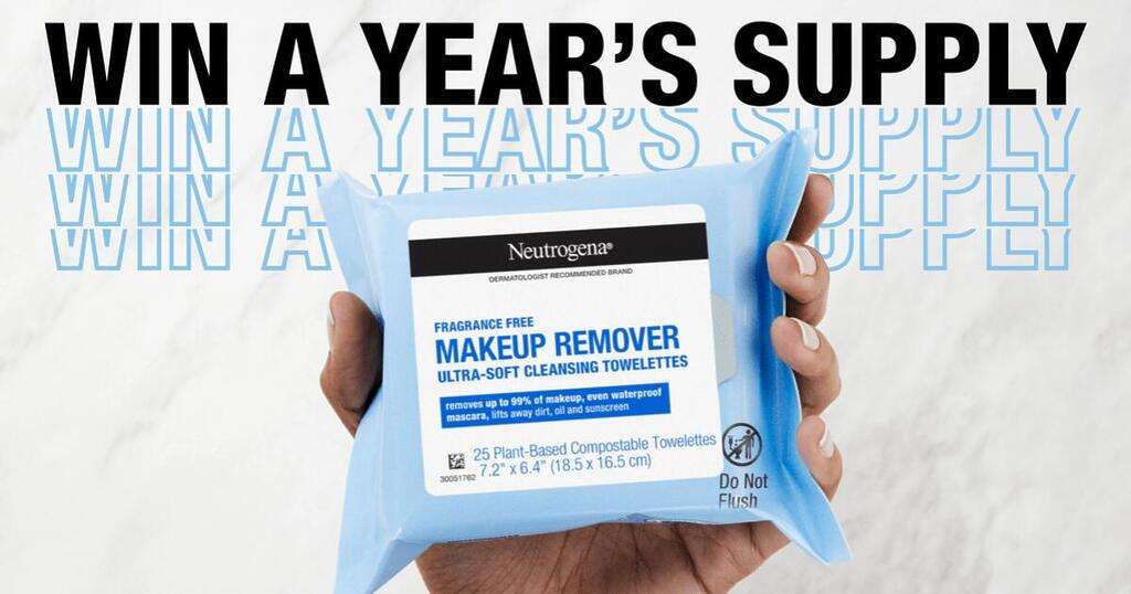 Enter The Neutrogena Annual Supply Of Wipes Sweepstakes