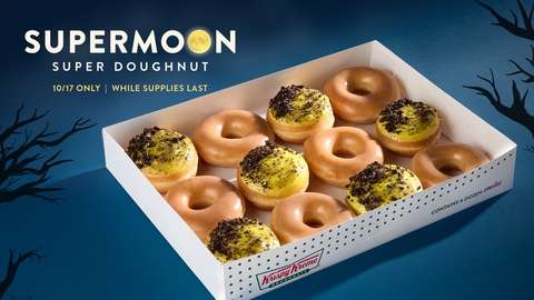 Free Ghostbusters Doughnut + New Supermoon And Halloween Deals At Krispy Kreme