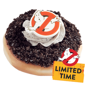 Free Ghostbusters Doughnut + New Supermoon And Halloween Deals At Krispy Kreme