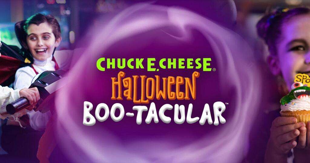 Chuck E. Cheese Boo-Tacular: 500 Free E-Tickets &Amp; Free Candy All Month Long!