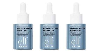 Free Full-Size E.l.f. Blue-Ty Sleep Night Oil