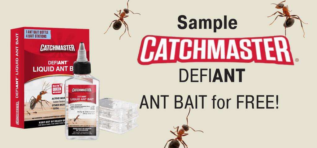 Apply To Try Catchmaster Defiant Liquid Ant Bait For Free