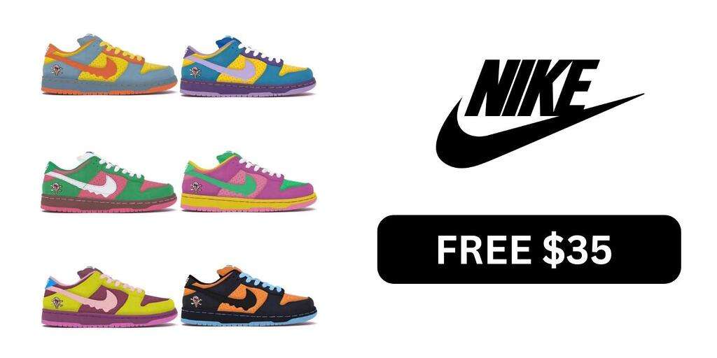 Free $35 To Spend At Nike And Possibly Get Something For Free