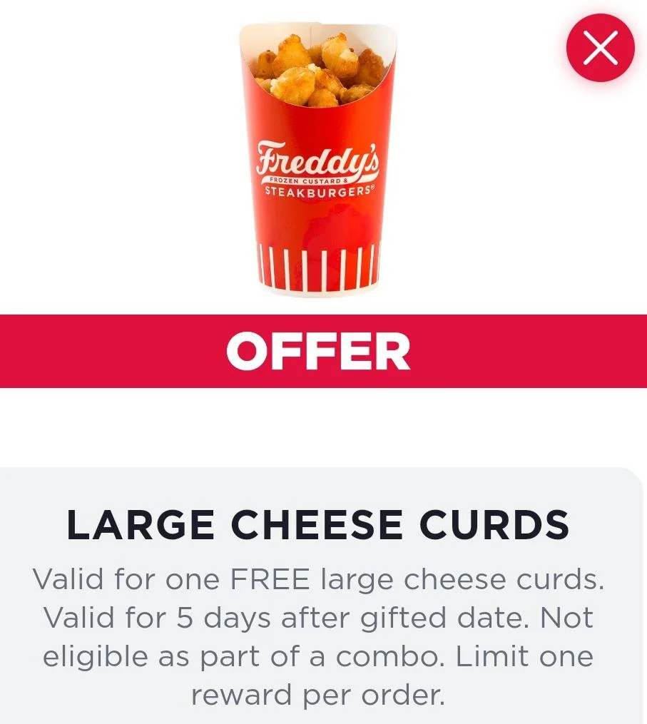 Free Regular Cheese Curd At Freddy’s For National Cheese Curd Day – Today October 15Th