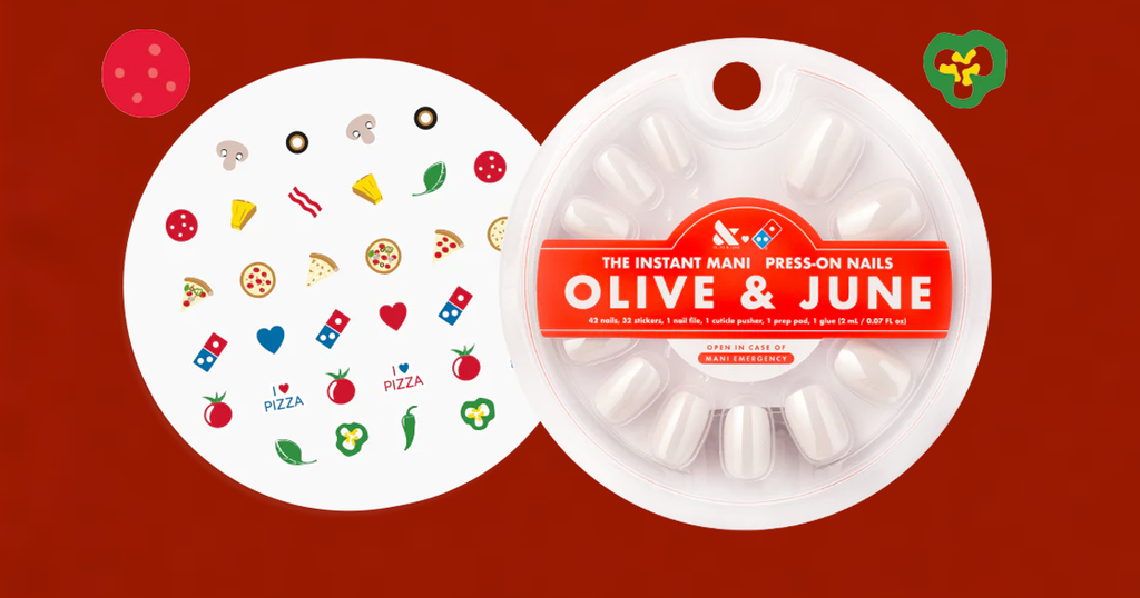 Free Olive And June X Domino'S Pizza Mani Set – First 3,500 To Claim!