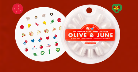 Free Olive And June X Domino'S Pizza Mani Set – First 3,500 To Claim!