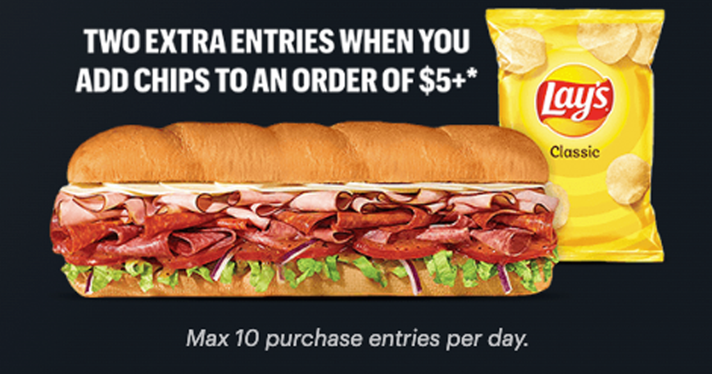 Enter The Subway Mvp Rewards Footlong Season Sweepstakes And Instant Win Game!