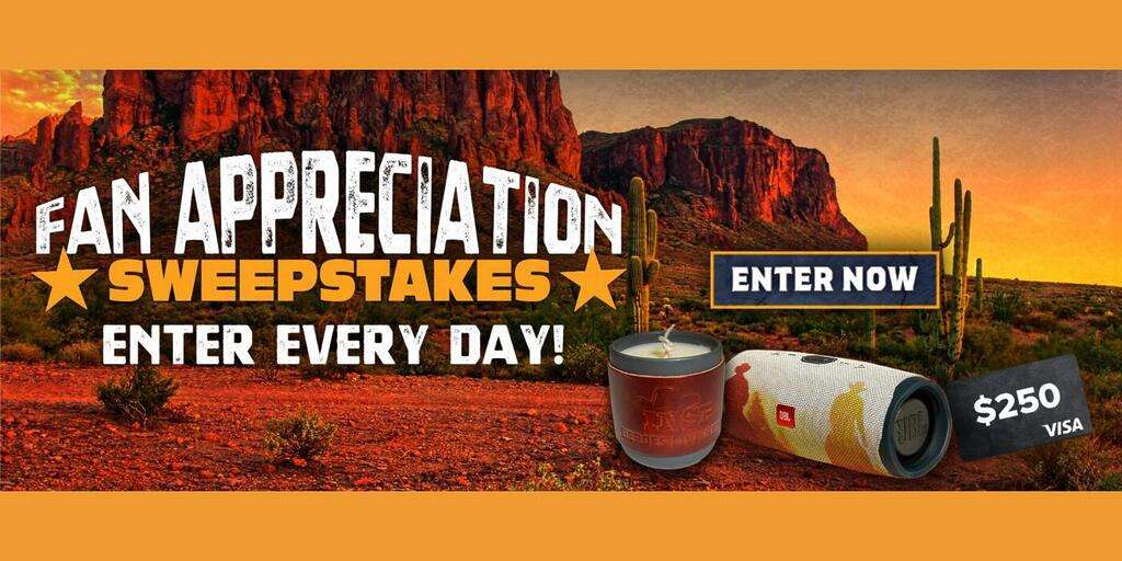 Enter Insp’s Fan Appreciation Sweepstakes – 4 Weekly Winners Of Exclusive Prizes!