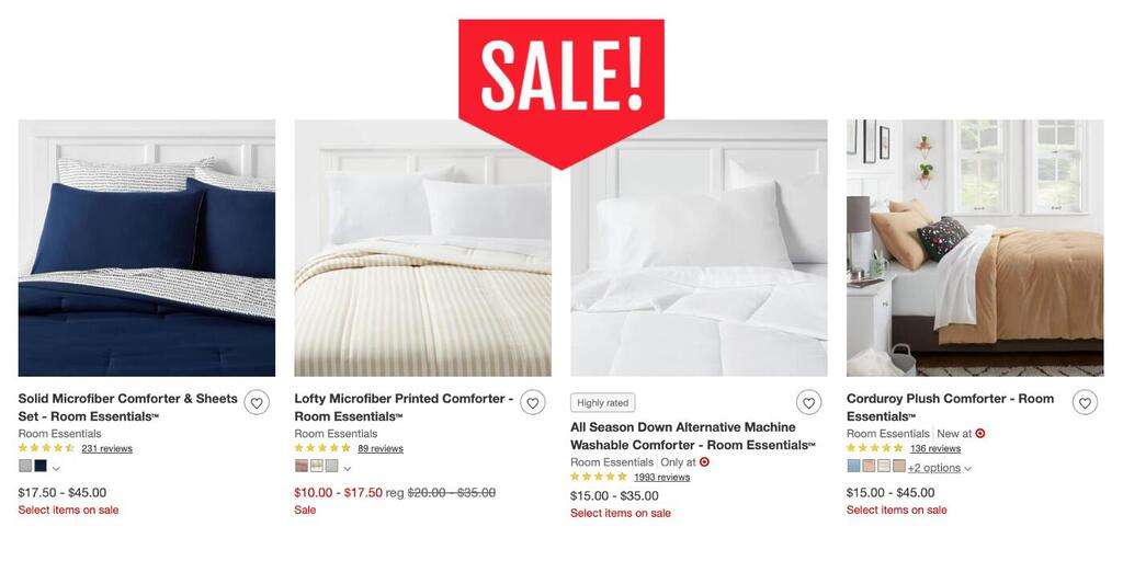 50% Off Comforter Sets And Bedding At Target!