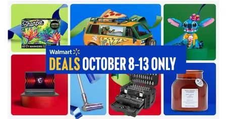 Walmart Holiday Deal Days Event – Ends October 13!