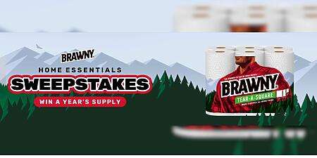 Win A Year’s Supply Of Brawny Paper Towels