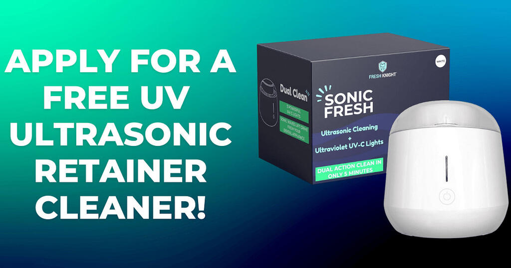 Free Fresh Knight Sonic Fresh Ultrasonic Retainer Cleaner!