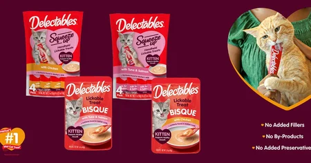 Free Hartz Delectables Kitten Treats (Apply To Try)