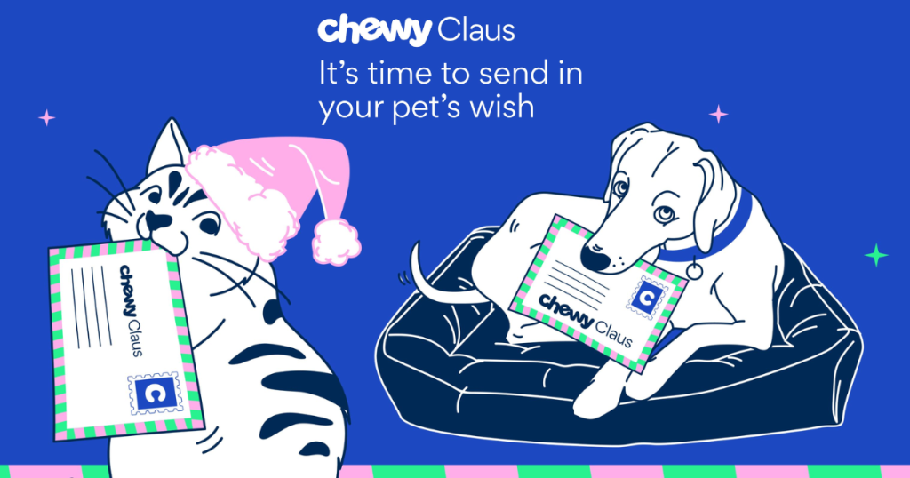 Enter The Chewy Claus Sweepstakes For A Chance To Win Free Pet Toys &Amp; Holiday Surprises!