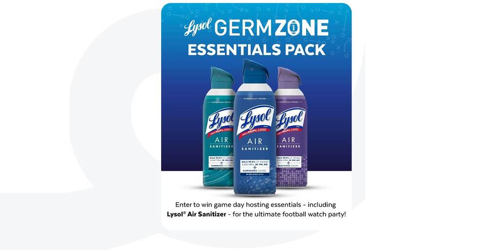 Win A Free Lysol Germ Zone Essentials Pack In The Fooji X Lysol Giveaway!