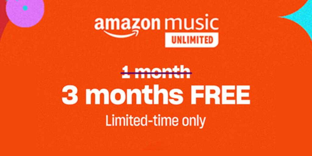 Free 3-Month Amazon Music Unlimited Subscription