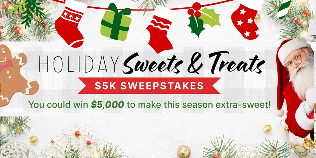 Food Network Holiday Sweets &Amp; Treats Sweepstakes