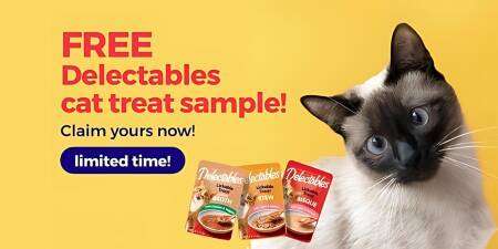 Get 6 Free Delectables Cat Treat Samples Delivered To Your Door!