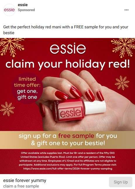 Free Essie Nail Polish For You And A Friend